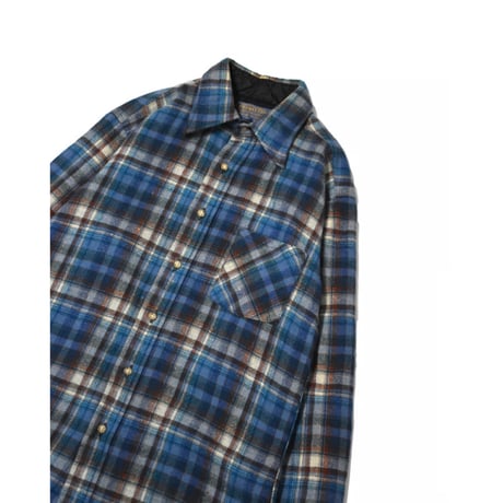 70s Vintage “PENDLETON” Wool L/S Shirt