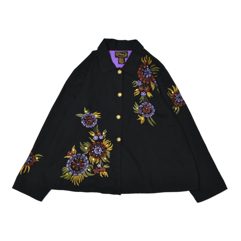 Embroidery Flower Design Jacket | 水戸 古着屋 VERS｜リ