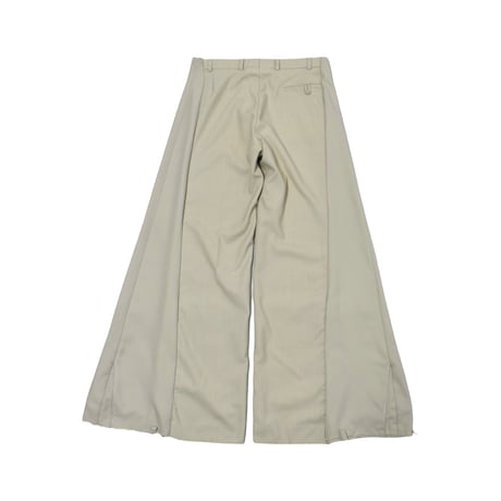 "Remake by VERS" Upside Down Flare Slacks