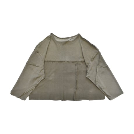 "Remake by VERS" Rebuild Mesh Layered Long Sleeve