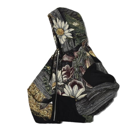 "Remake by VERS" Vintage Rug Hoodie Jacket