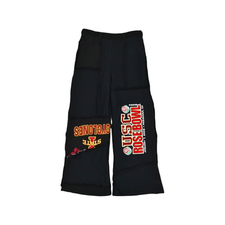 "Remake by VERS" Irregularly Attached Semi Flare Sweat Pants