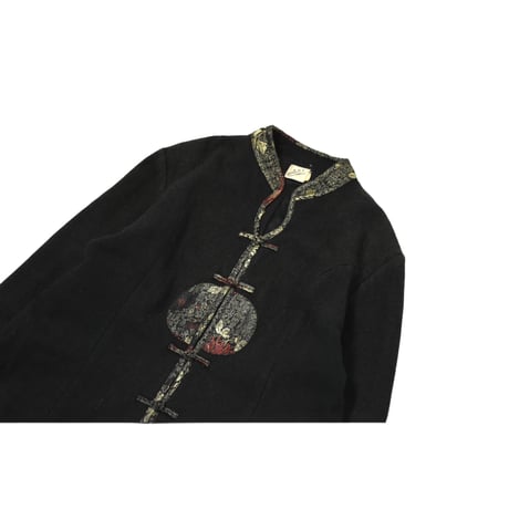 Vintage Wool Embroidery China Jacket
