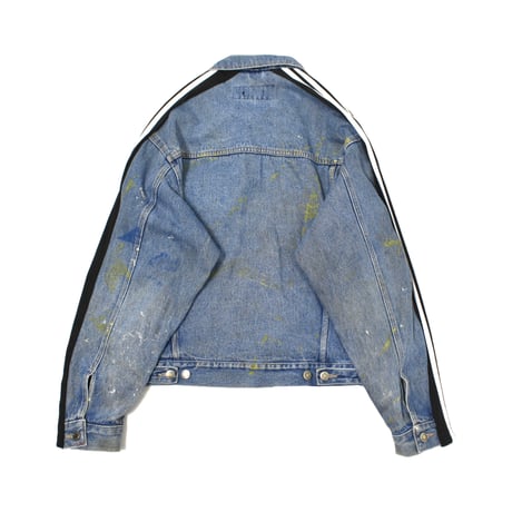 VERS Remake Side Stripe Denim Jacket