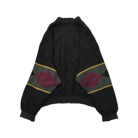 Vintage Switching Silk Blouson
