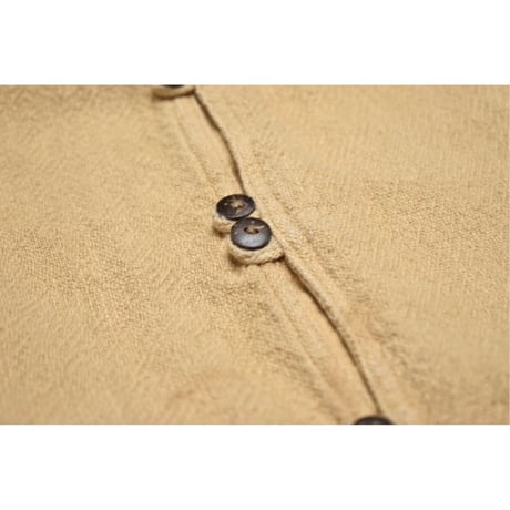 Vintage Stand Collar Linen Jacket