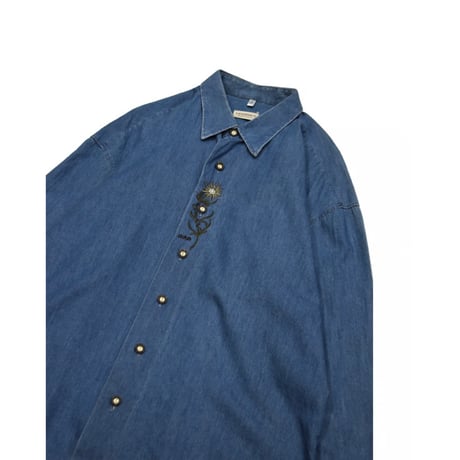 EURO Tyrolean Embroidery L/S Shirt