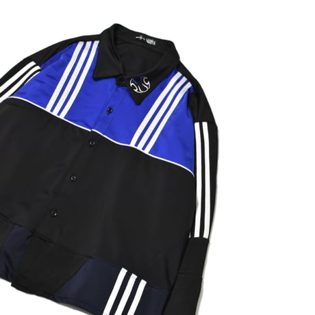 ”Remake by VERS” Track Dress Shirt Jacket