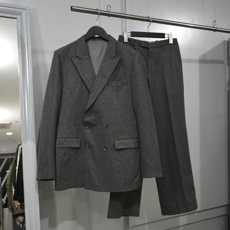 French Vintage Pinstripe Wool  SET-UP