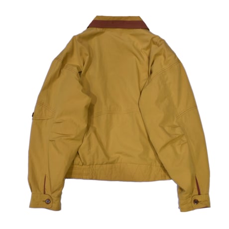Mustard Yellow Utility Collar Jacket