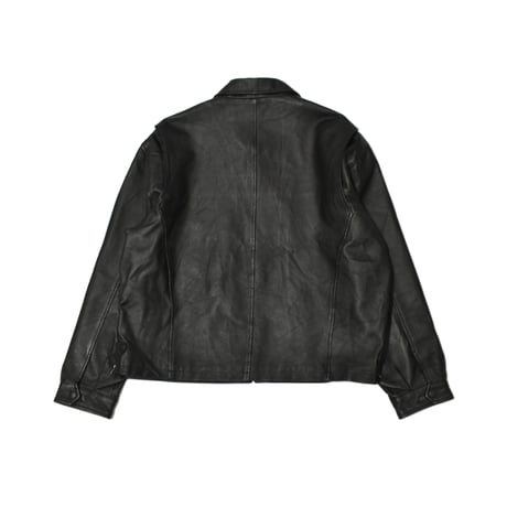 Short Length Real Leather Jacket