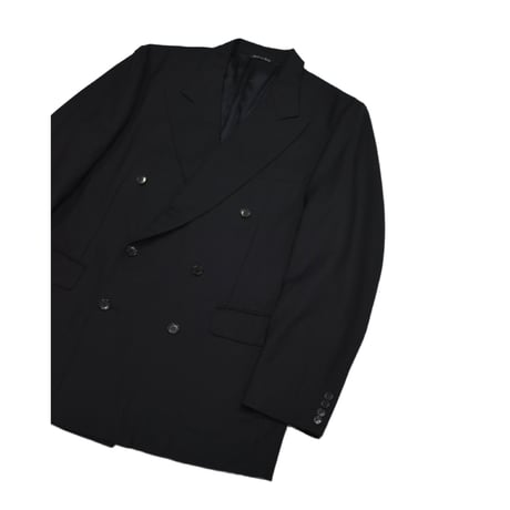 EURO Vintage Italian Double Breasted Tailored SET UP -Navy-