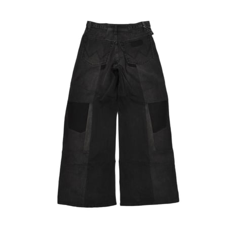 "Remake by VERS" Switching Flare Denim Pants
