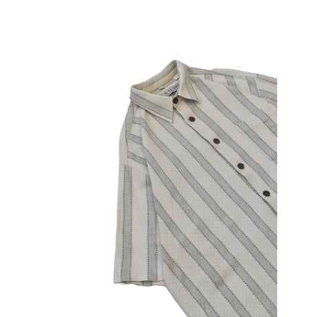 Vintage Natural Stripe S/S Shirt