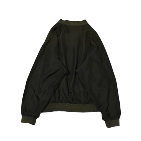 Vintage Silk Bomber Jacket