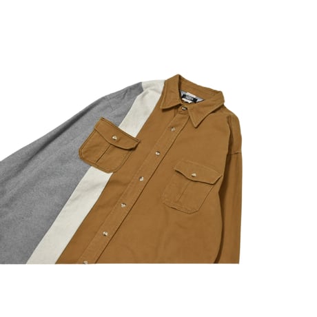 "Remake by VERS" Docking Chamois Cloth L/S Shirt