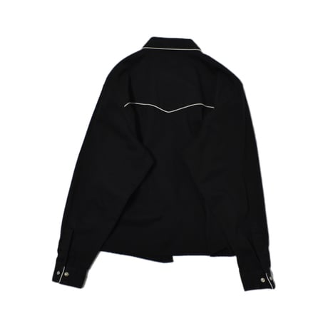 "Remake by VERS" Embroidery Asymmetrical Western L/S Shirt