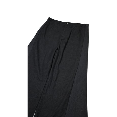 "Remake by VERS" Fringe Damege Flare Chef Pants