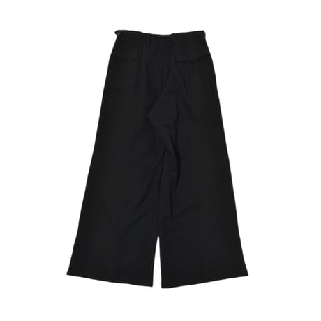 VERS Remake Side Line Wool Flare Slacks