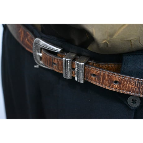 Western Leather Belt