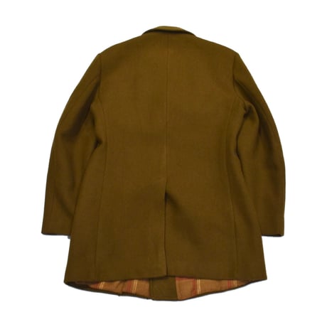 French Vintage Wool Double Breasted Coat