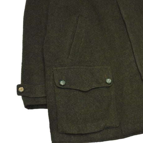 EURO Vintage Tyrolean Loden Half Coat