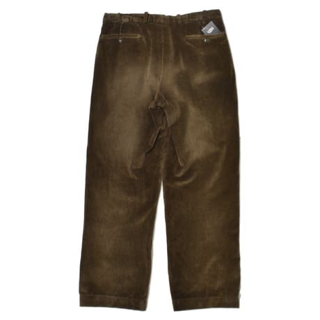 EURO Wide Tapered Corduroy Pants