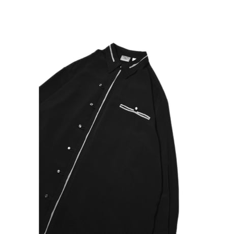 Vintage Fly Front Design L/S Shirt