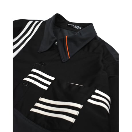 "Remake by VERS" Track Dress Shirt Jacket