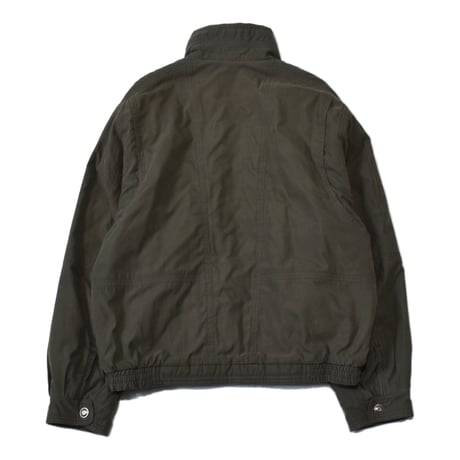 Brown Utility Stand-Collar Jacket