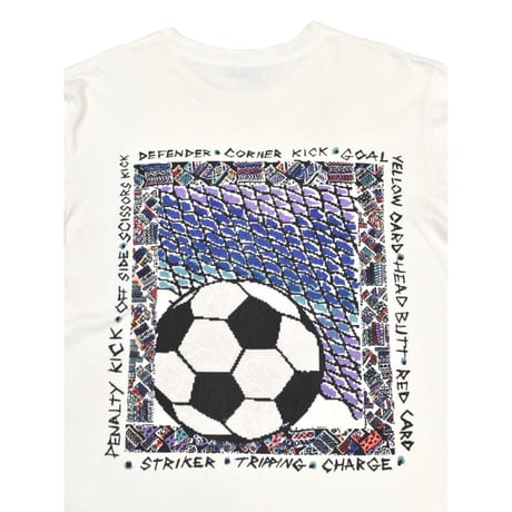 90s Soccer Art Graphic T-Shirt