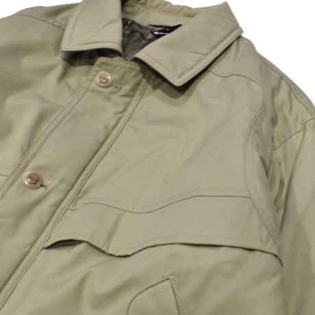 Sand Beige Utility Collar Jacket