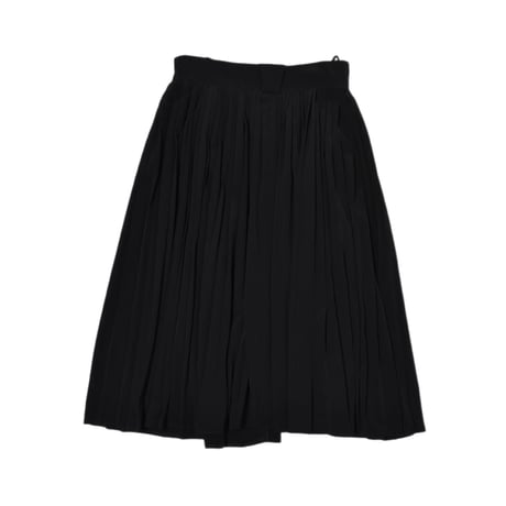 Vintage Black Pleats Skirt