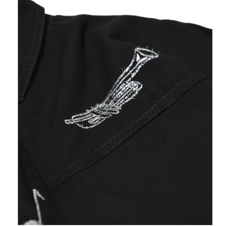 Vintage Fly Front Design L/S Shirt