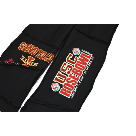 "Remake by VERS" Irregularly Attached Semi Flare Sweat Pants