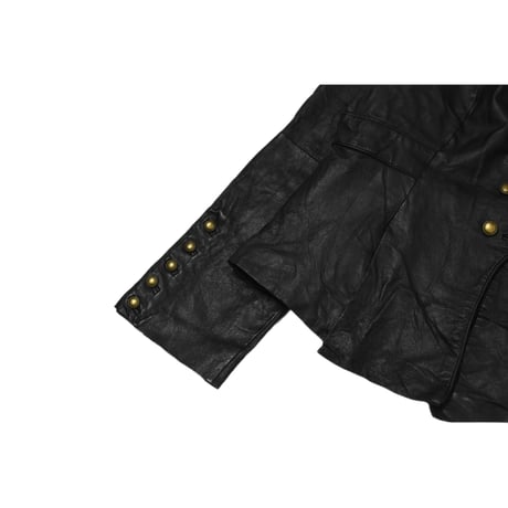 Vintage Short Length Leather Jacket