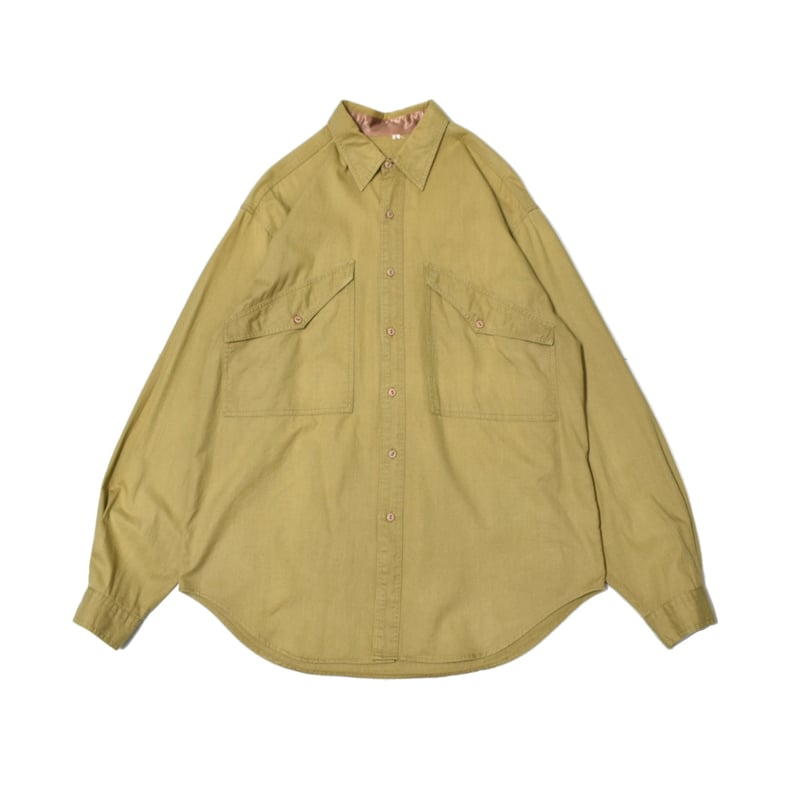vintageさま　専用 Vintage Asymmetry Twin Pocket Design L/S Shirt