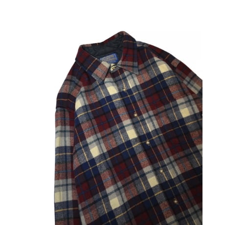 70s Vintage “PENDLETON” Wool L/S Shirt