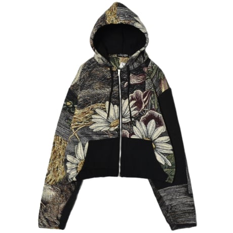 "Remake by VERS" Vintage Rug Hoodie Jacket
