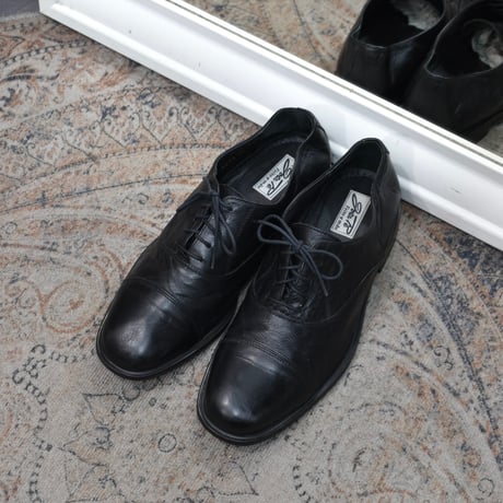 EURO Straight Tip Leather Shoes