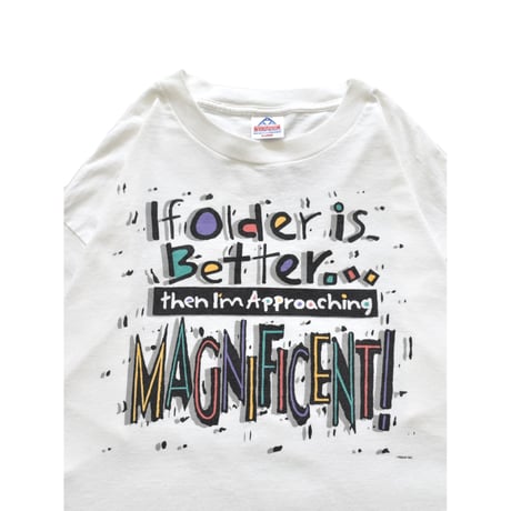 90s Pop Typography Message T-Shirt