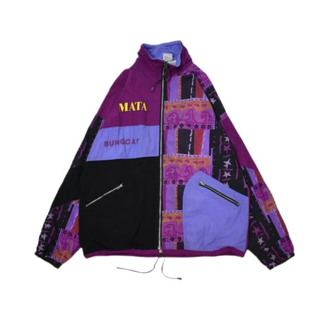 Vintage Patterned Nylon Jacket