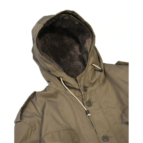 German Vintage Boa Lined Work Parka