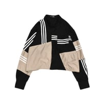 "Remake by VERS" Track Dress Shirt Jacket