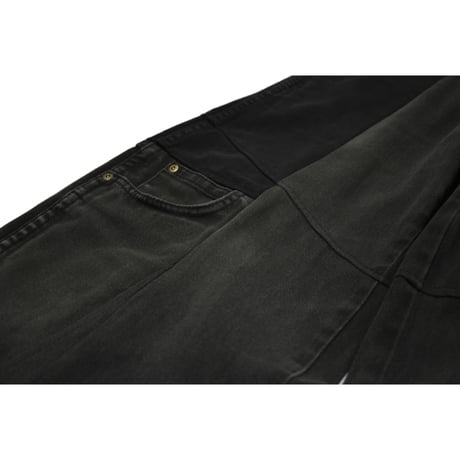 "Remake by VERS" Switching Flare Denim Pants