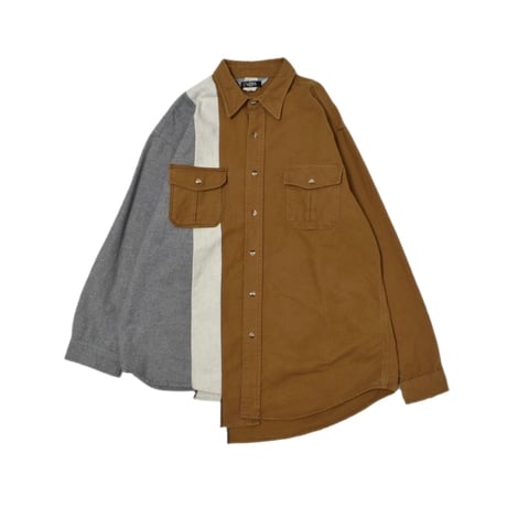 "Remake by VERS" Docking Chamois Cloth L/S Shirt