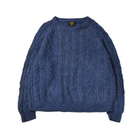 Vintage Handknit Irish Aran Sweater