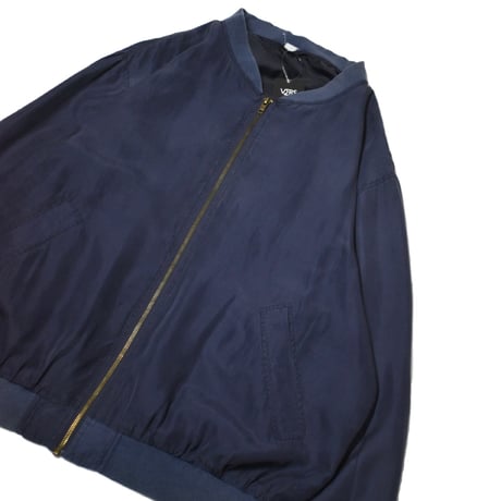 Vintage Silk Bomber Jacket