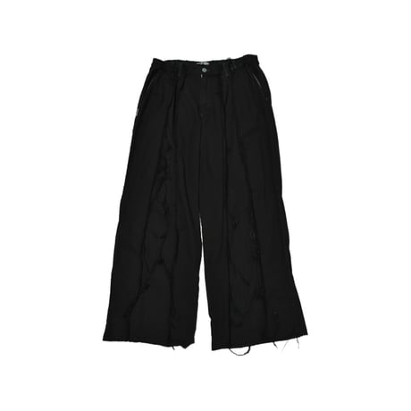 "Remake by VERS" Fringe Damege Flare Chef Pants