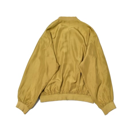 Vintage Silk Bomber Jacket